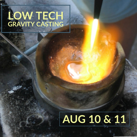 Low Tech Gravity Casting