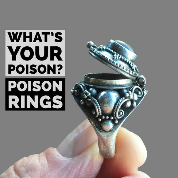 What's Your Poison? Rings with a Catch