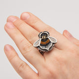 Courtney Denise Lipson | Hovering Bumblebee Ring