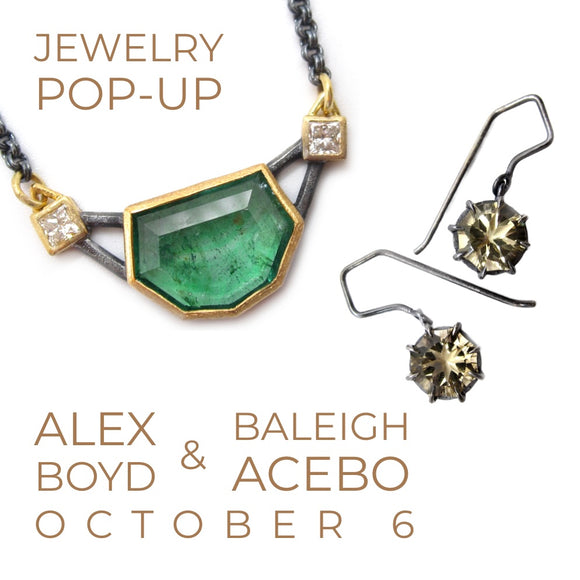 Boyd & Acebo Jewelry Pop-Up!