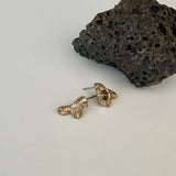 Vesicular Basalt Stud Earrings