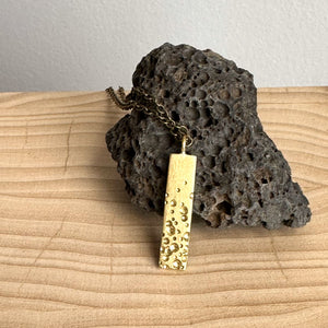 Vesicular Basalt Necklace - Short