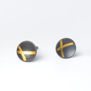 Double Line Round Studs