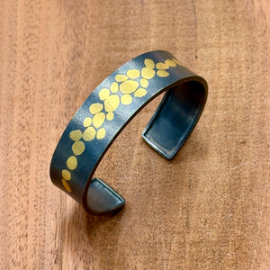 Organic Circles Cuff Bracelet