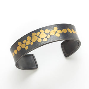 Organic Circles Cuff Bracelet