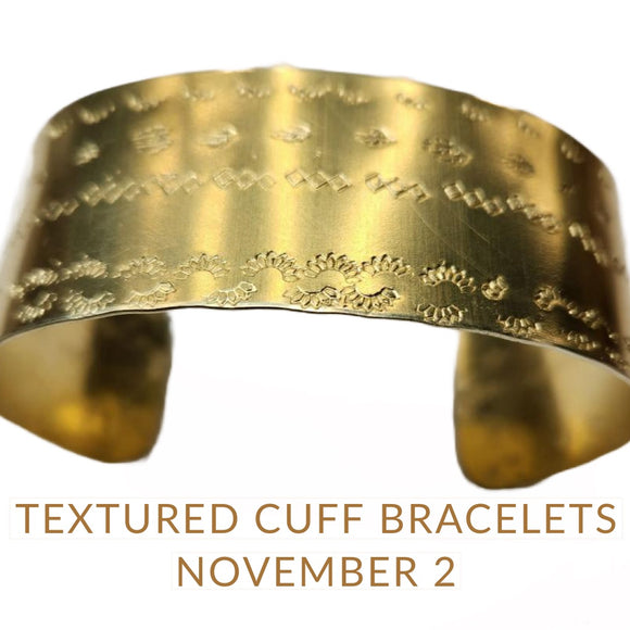 Textured Cuff Bracelets