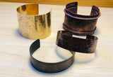 Textured Cuff Bracelets