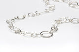 Mixed Link chain with toggle clasp heavy