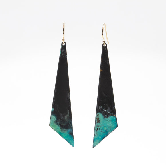 Obtuse Triangle Earrings