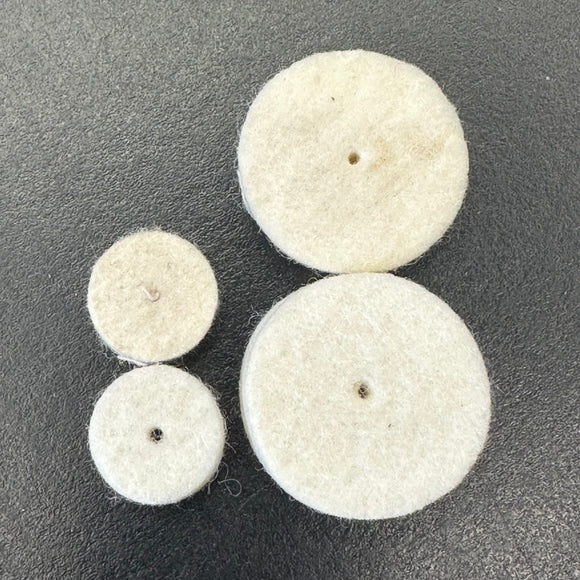 Felt Wheels (Pack of 4)