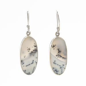 Dendritic Opal Drop Earrings