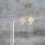 Floating Pearl Earrings