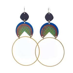 Fish Bubbles Earrings