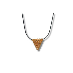 Gold Inverted Triangle Necklace