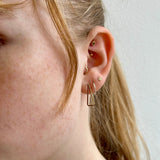 Twist Gold Fill Post Earrings