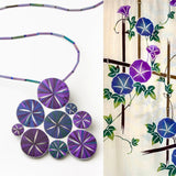 Morning Glory - Yukata #1 Necklace