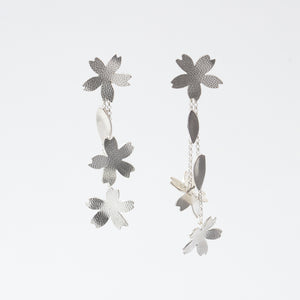 Sakura Blossoms - Cascading Sakura Earrings