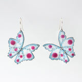 Butterflies with Ikat Fringe - Flutter 1 Earrings