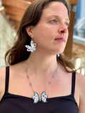 Butterflies with Ikat Fringe - Flutter 1 Earrings