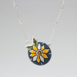 Sunflowers -	Yellow Sunflower Necklace