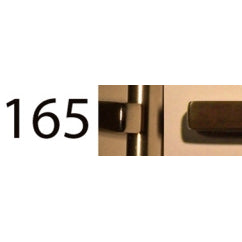 Chasing Tool: 165 - planisher, rectangle, medium