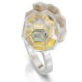 Karin Jacobson - Faceted Globe Ring