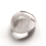 June Cream - Rutilated Quartz Bombe` Ring