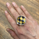 Mia Kaplan - Checkered Ring