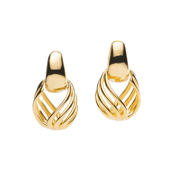 Bell Earrings in Gold