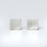 Bright Sterling Square Studs
