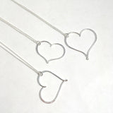 Forged Heart Necklace