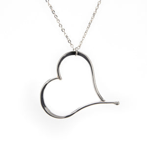 Forged Heart Necklace