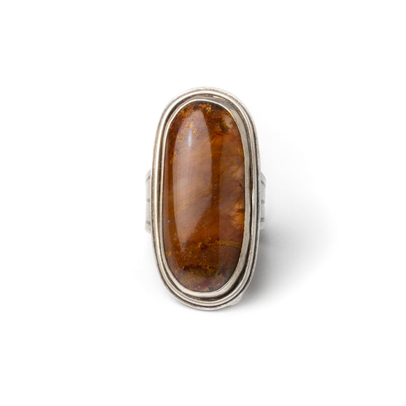 Ring Oval Agate Ring