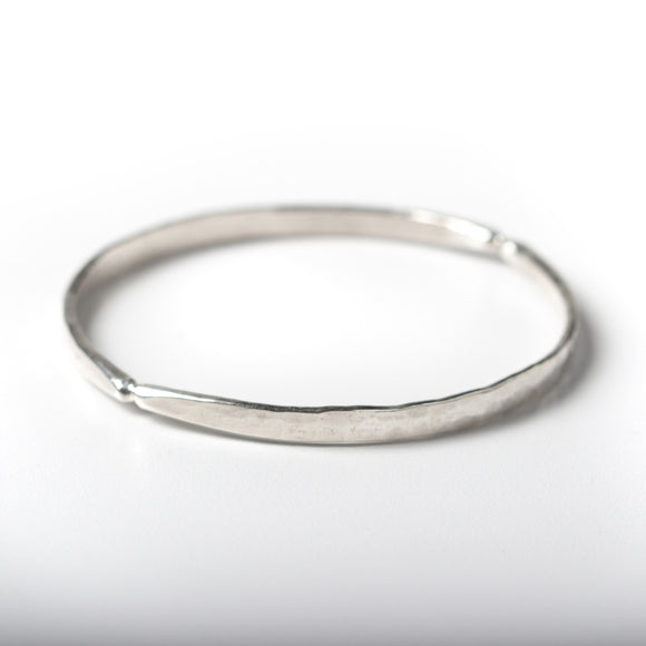 Forged Two Sided Bangle