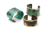 Embossed and Patinated Cuff Bracelet