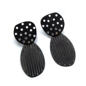 Dots and Stripes Earrings