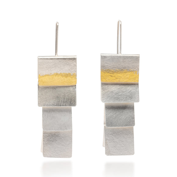 Interlocked Drop Earrings