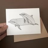 Ocean Life Drawing Notecards